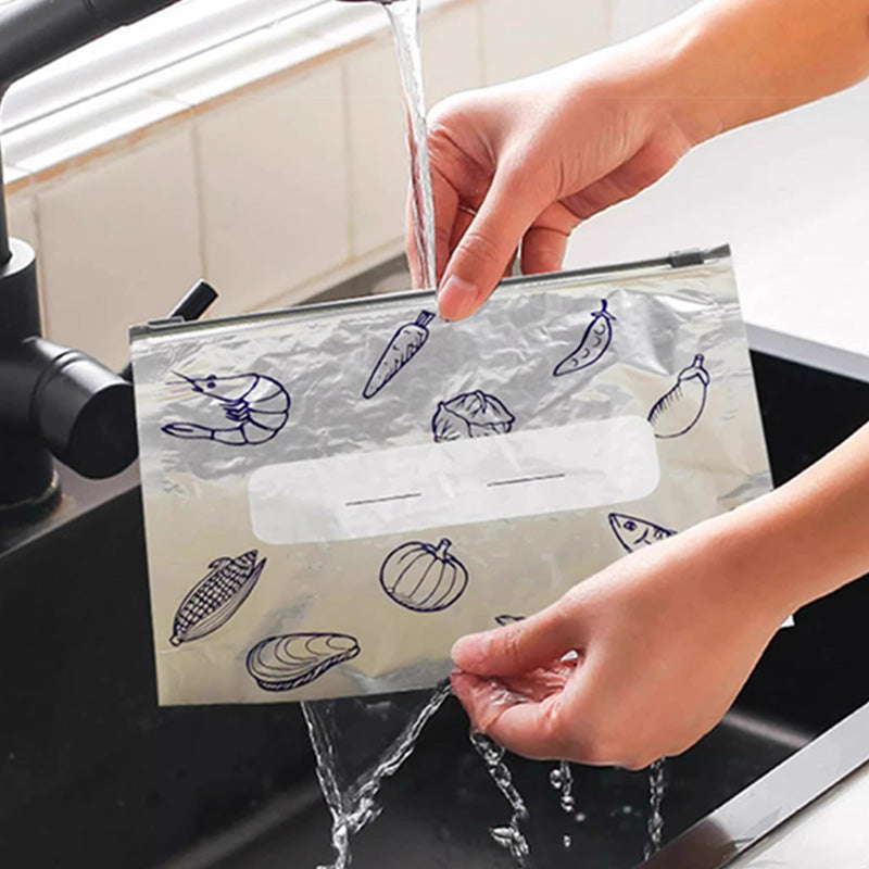 FreshSeal™ | Hold maden frisk længere med genanvendelige poser
