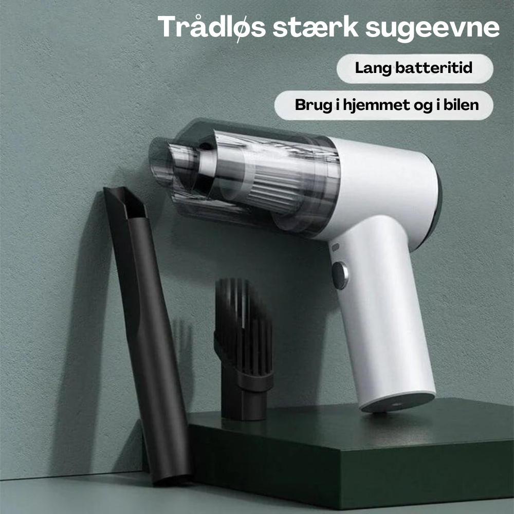 VortexVac™ I Rengør din bil uden besvær