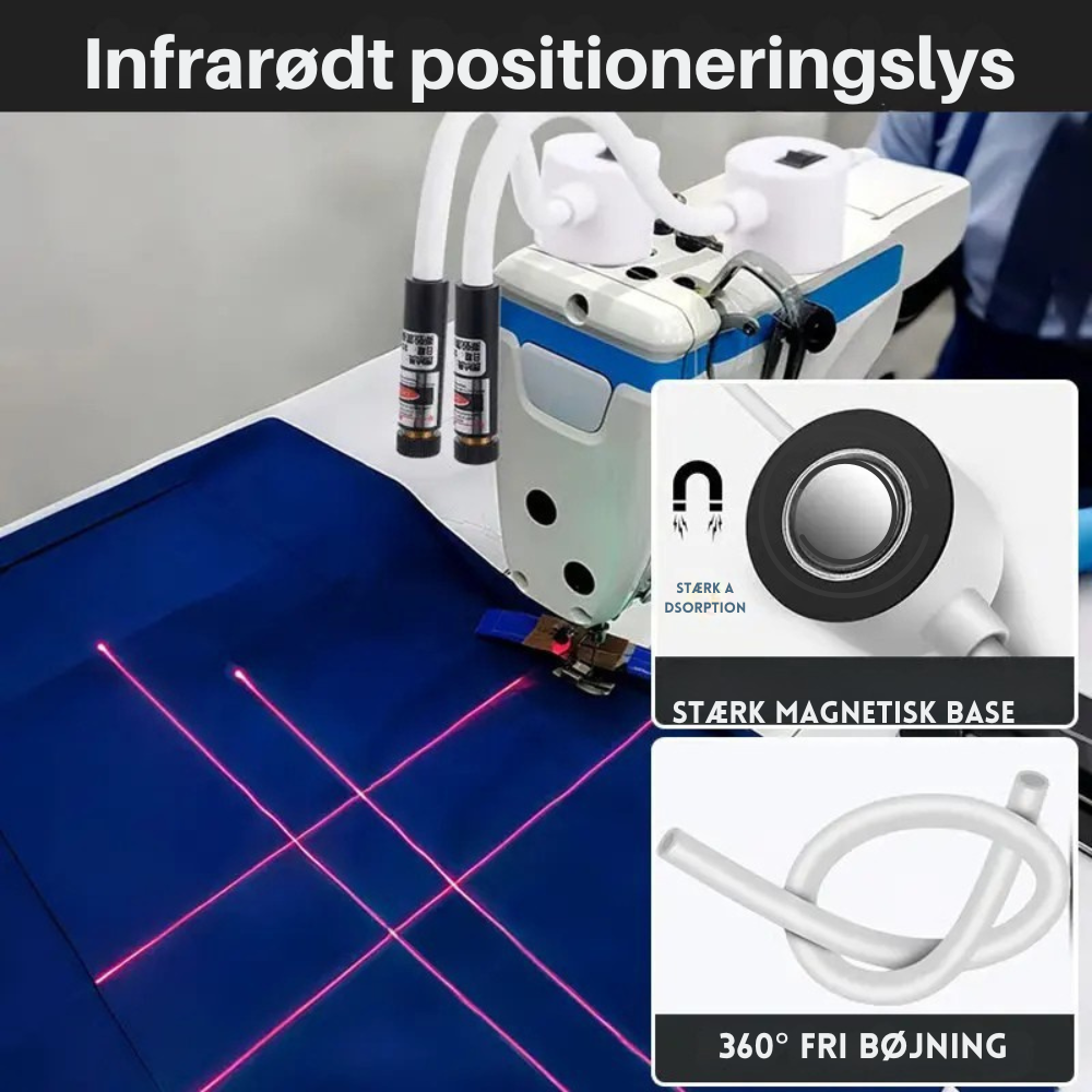 StitchLaser™ | Sy lige og roligt – uden at kæmpe med stoffet