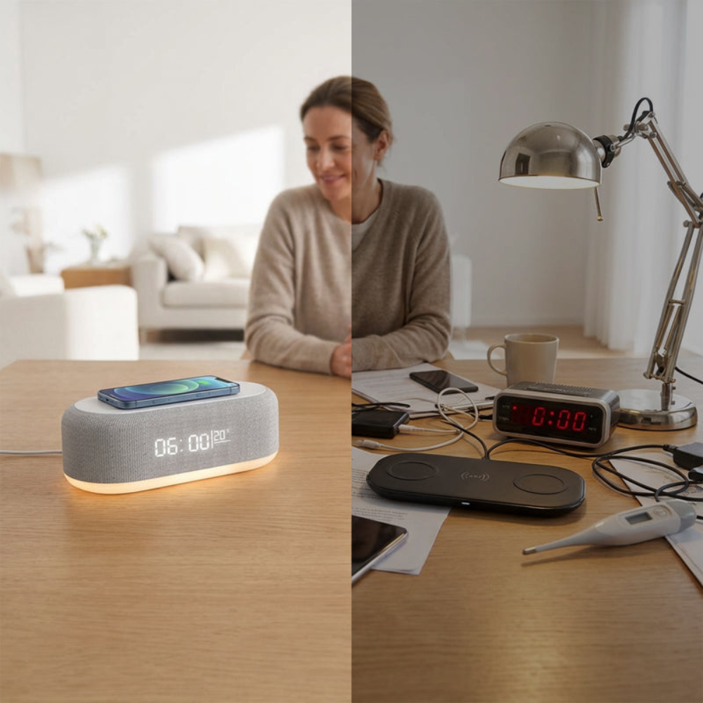 SmartStation™ | Få mere ro og orden ved sengen