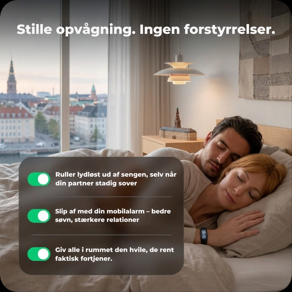 SilentRise™ | Våg stille op uden at vække din partner