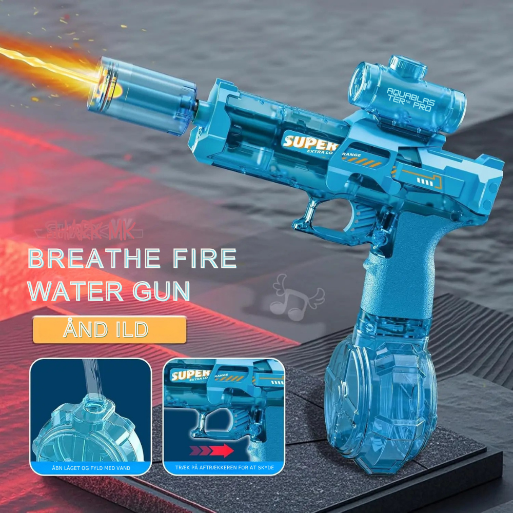 AquaBlaster™ Pro | Gør sommerens vandkampe vildere og sjovere