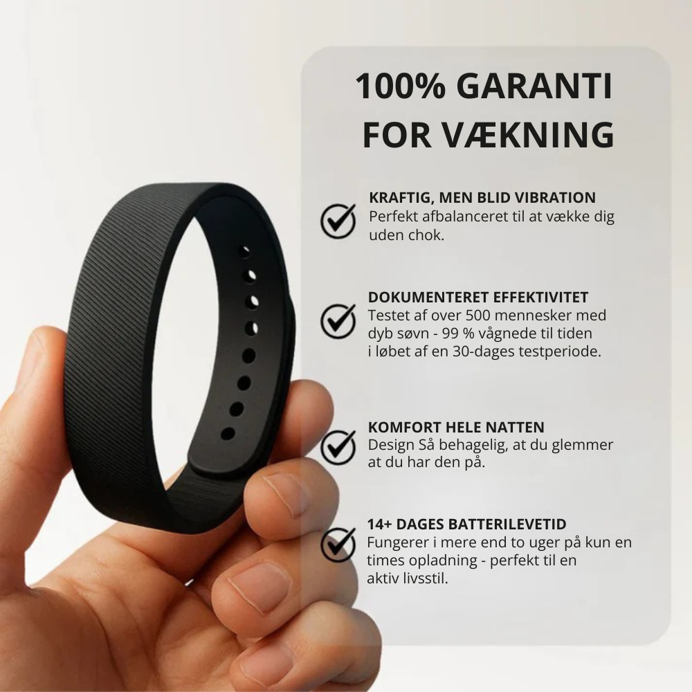 SilentRise Pro™ | Den smarte vibrerende vækkeur til dybdesovere🌙
