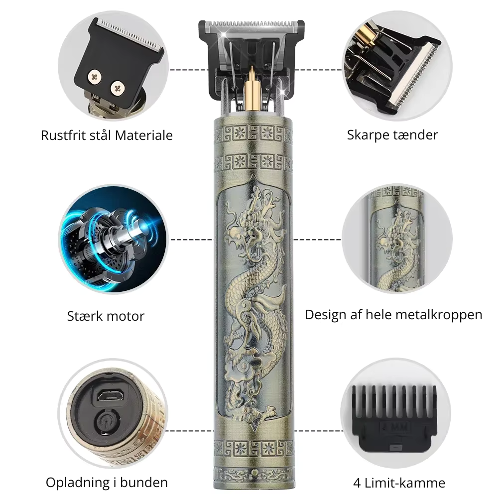 VintageTrimmer™ | Trimmeren til hjemmet, på farten og det perfekte look