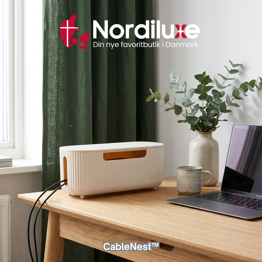 CableNest™ | Skjul ledningskaos uden at ofre stilen