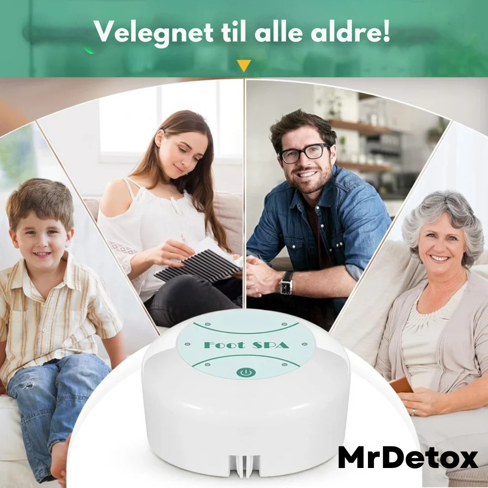 MrDetox™ | Rens kroppen – start fra fødderne