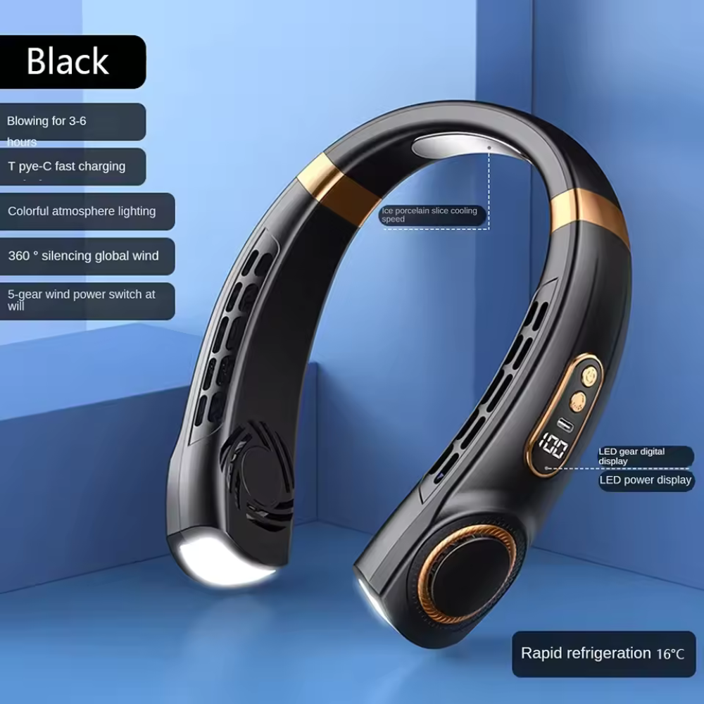 NeckBreeze™ | Det personlige klimaanlæg, du altid har med dig