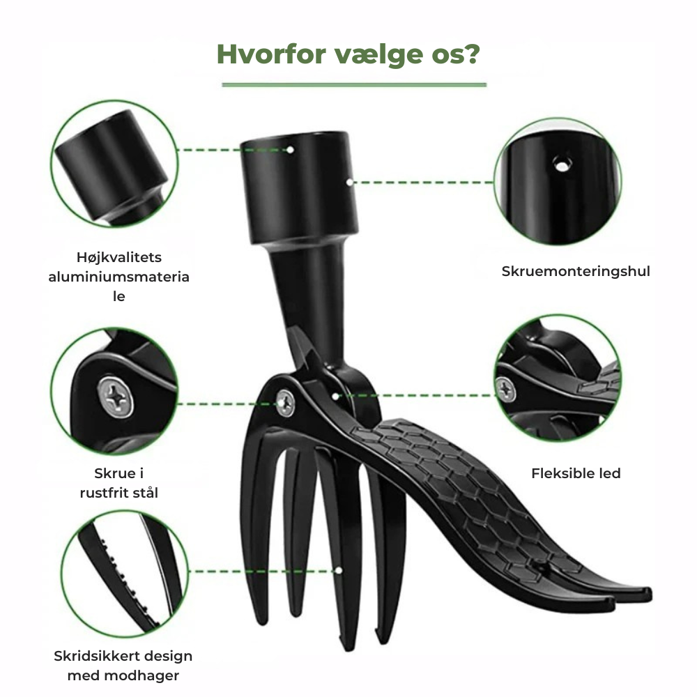 FloraFixer™ | Fjern ukrudt nemmere uden at bukke dig