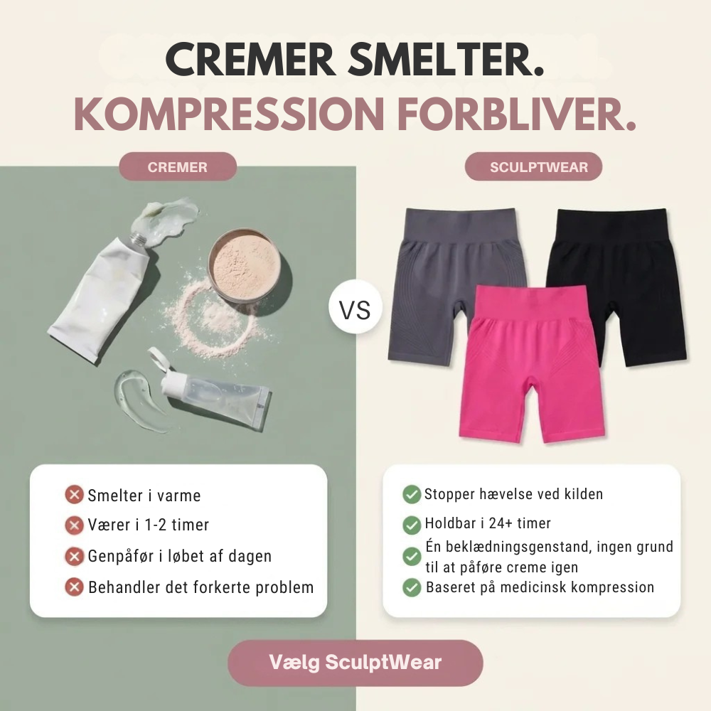 SculptWear™ Shaping Shorts | Endelig komfort der bliver siddende