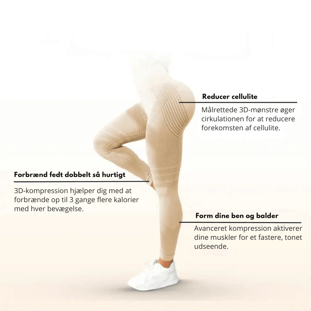 SculptWear™ | Leggings der arbejder aktivt mod cellulite