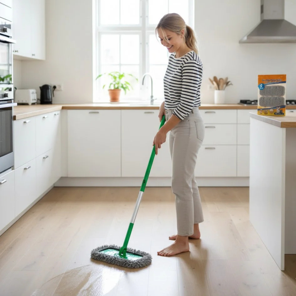 EcoMopp™ | Geld sparen und Einweg-Pads vermeiden