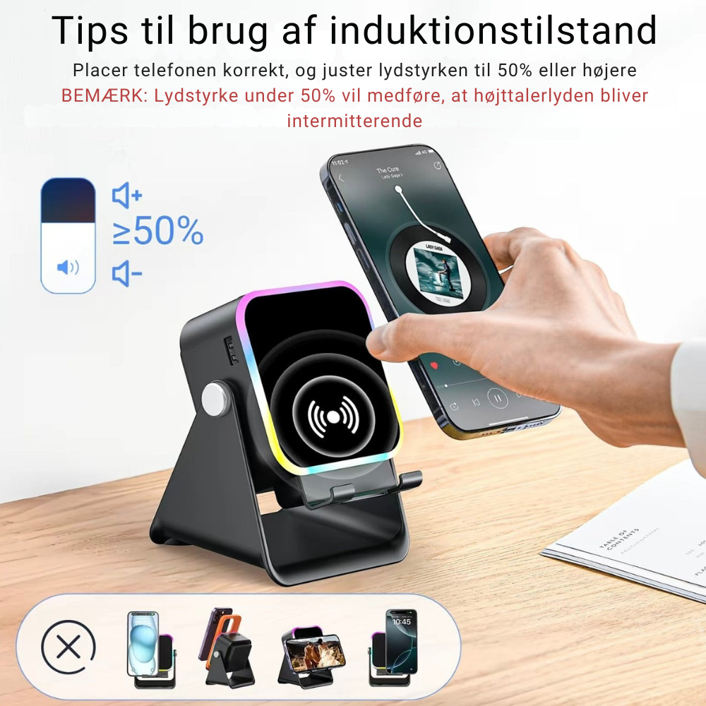 SnapSound™ | Få stærkere lyd fra din telefon med det samme
