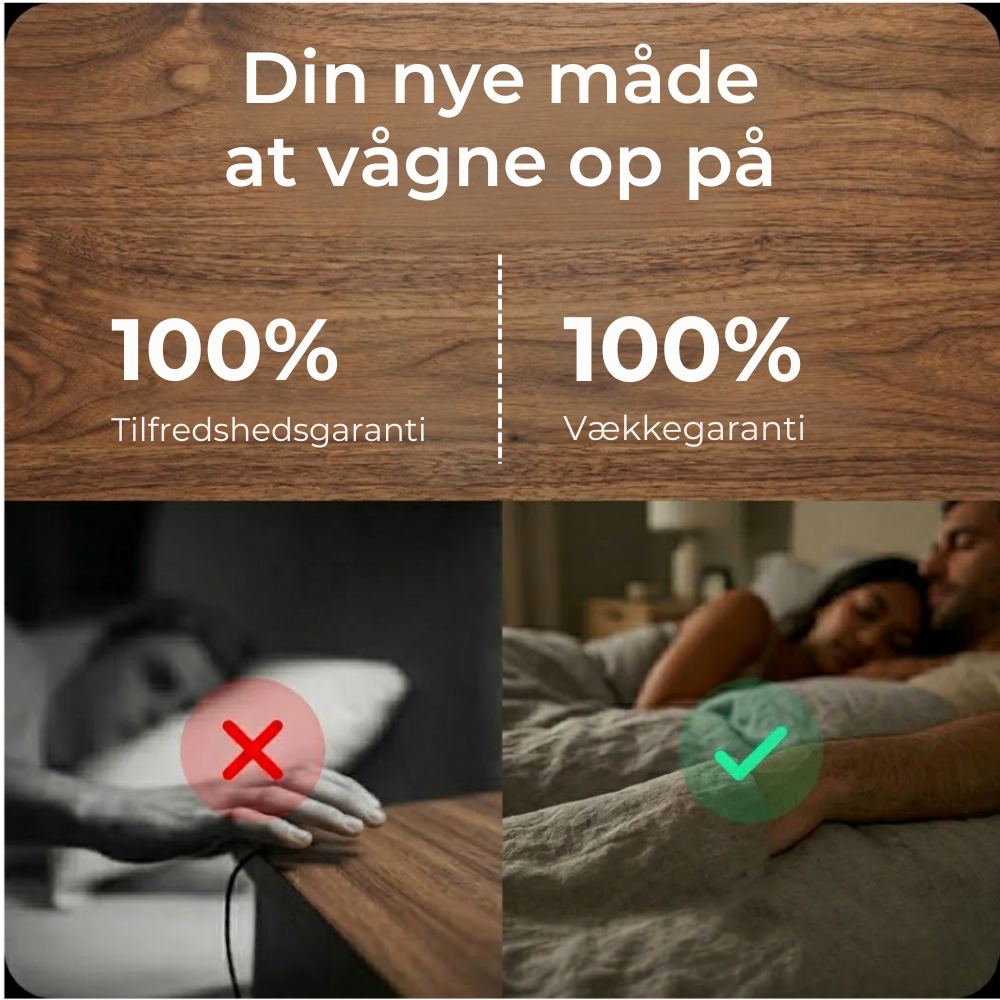 SilentRise™ | Våg stille op uden at vække din partner