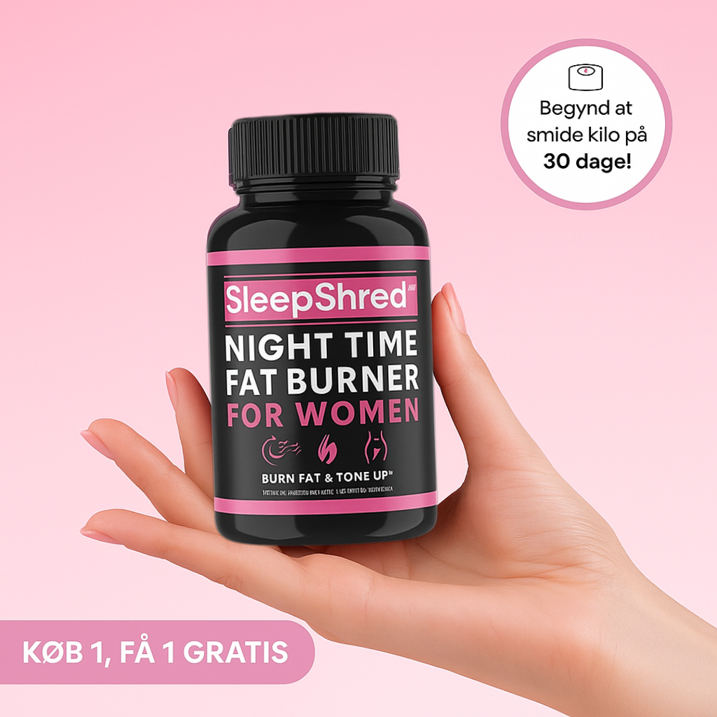 SleepShred™ | Fedtforbrænder til kvinder for en afslappende nat og en slankere krop