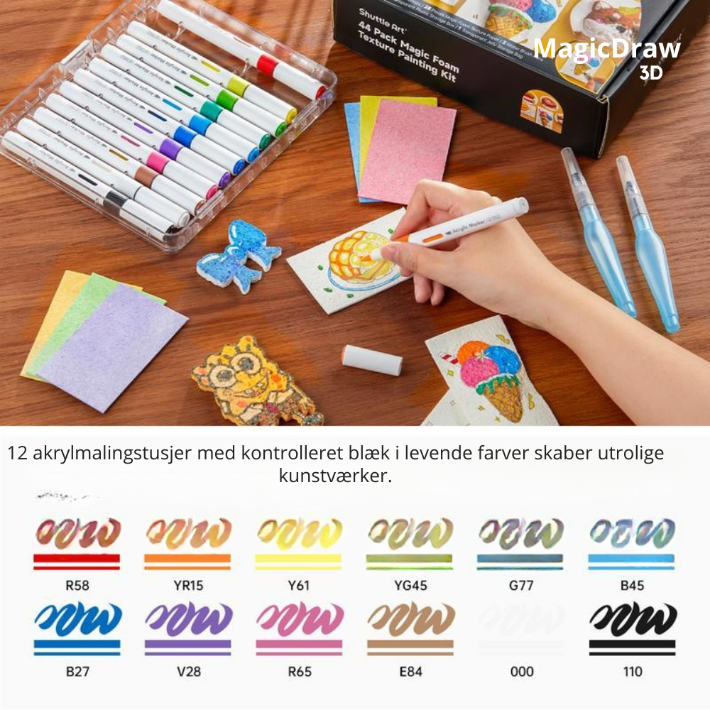 MagicDraw™ 3D | Kreativ leg der springer ud af papiret