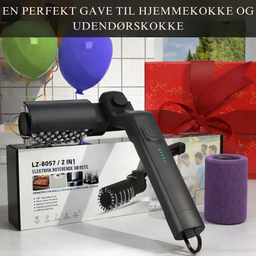 GrillClean™ Pro | Gør grillrengøring hurtig og ubesværet