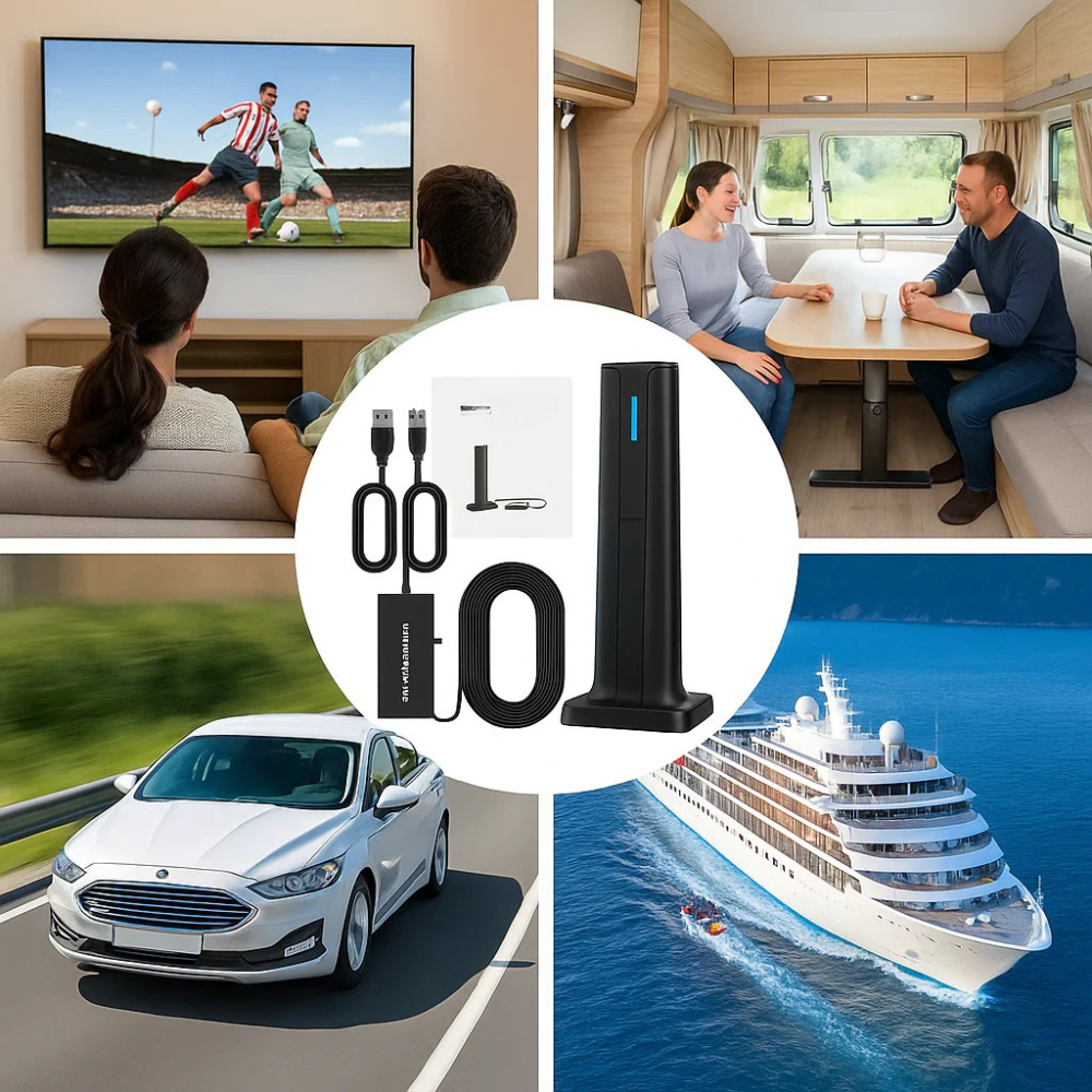SkyLink™ 4K | Den højtydende antenne, der modtager gratis HD-kanaler med enestående klarhed
