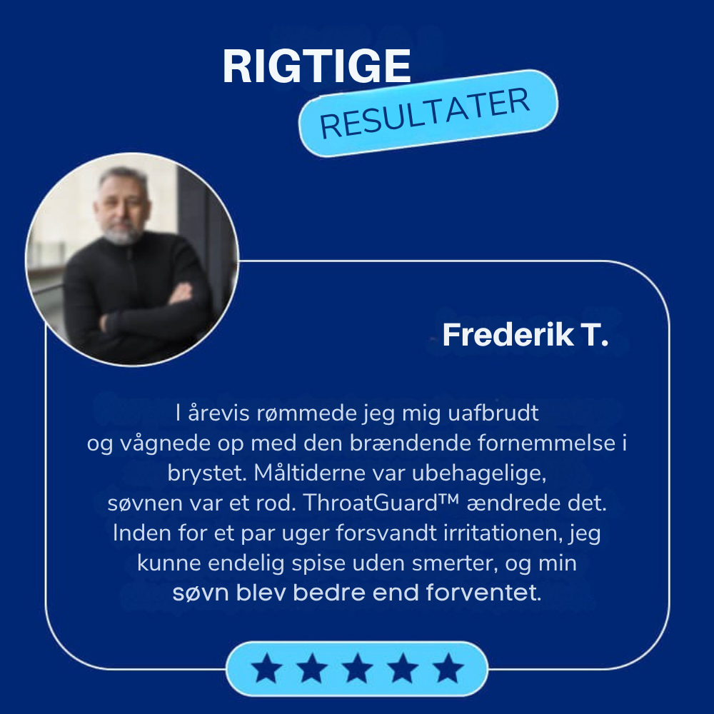 ThroatGuard™ | Beskyt halsen mod gentagen irritation