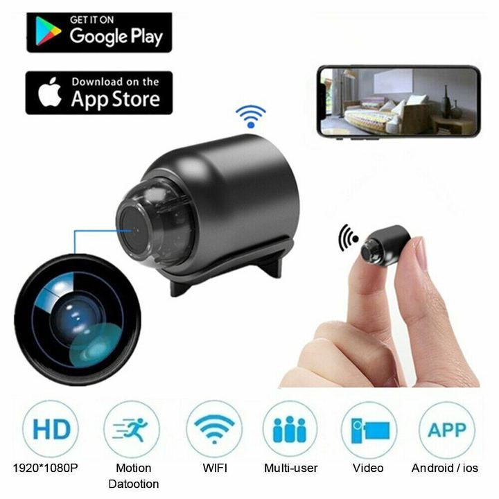 SpyCam™ Pro | 64GB | Se dit hjem når som helst, hvor som helst