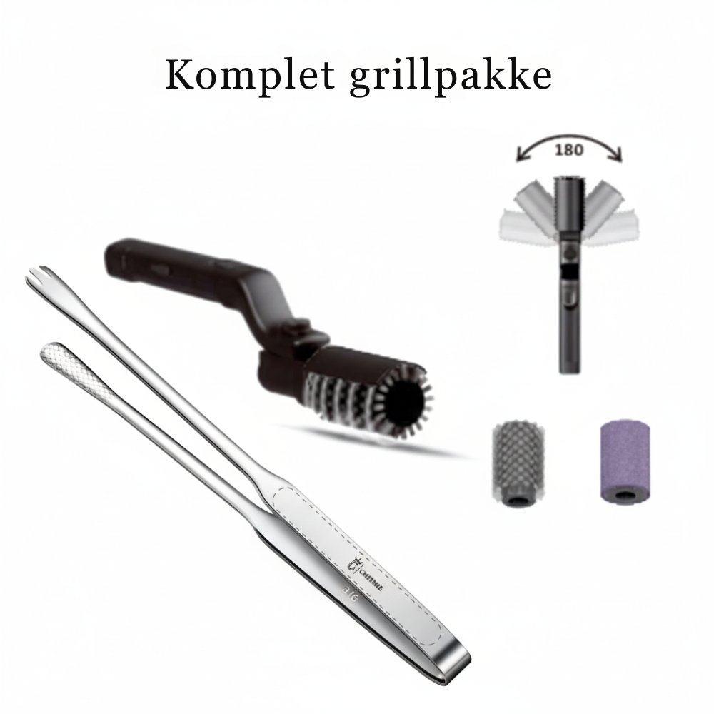 GrillClean™ Pro | Gør grillrengøring hurtig og ubesværet