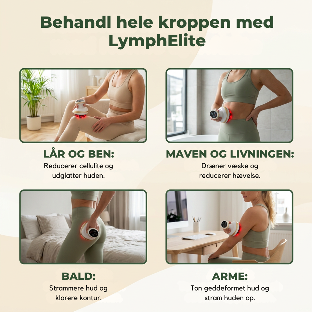 LymfElite™ | Glattere og fastere hud uden klinikbesøg