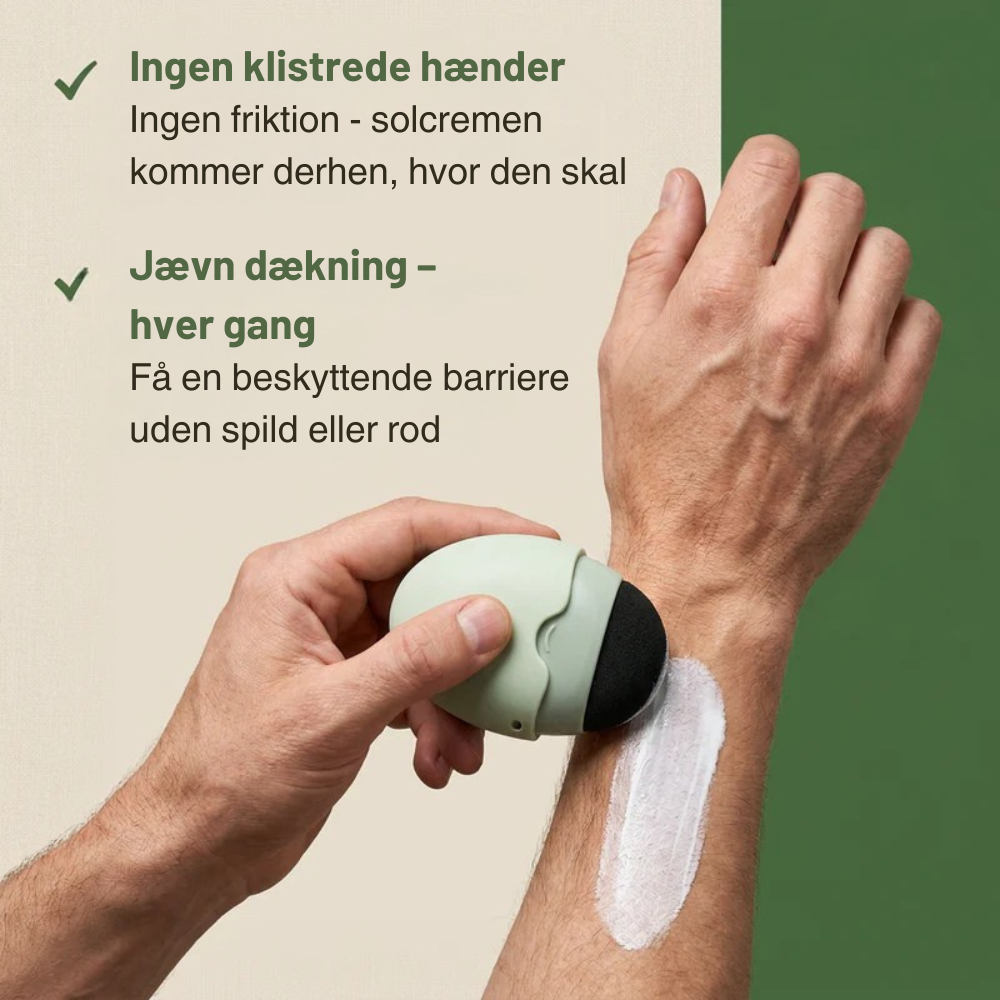 SunRoll™ | Jævn solcreme uden fedtede hænder
