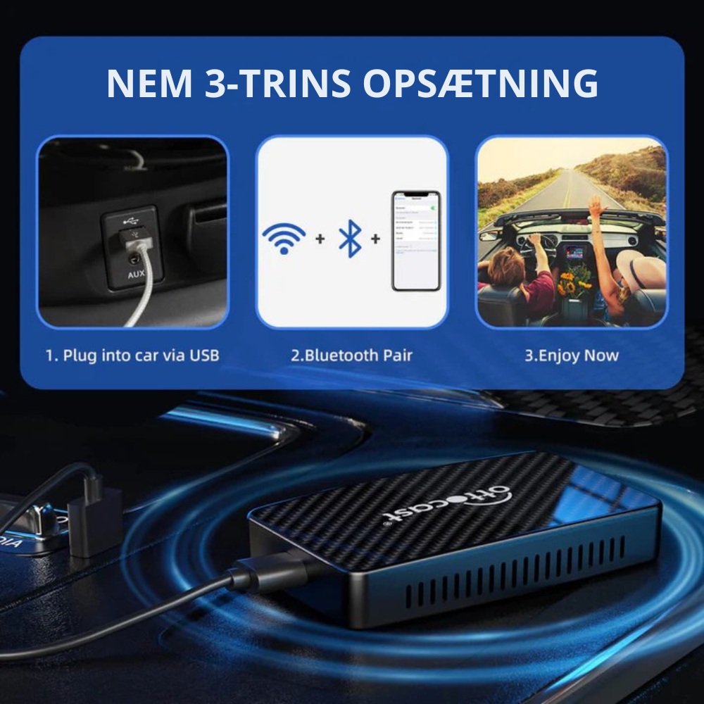 StreamBox™ | Stream Netflix, Youtube, Prime og meget mere til din bil