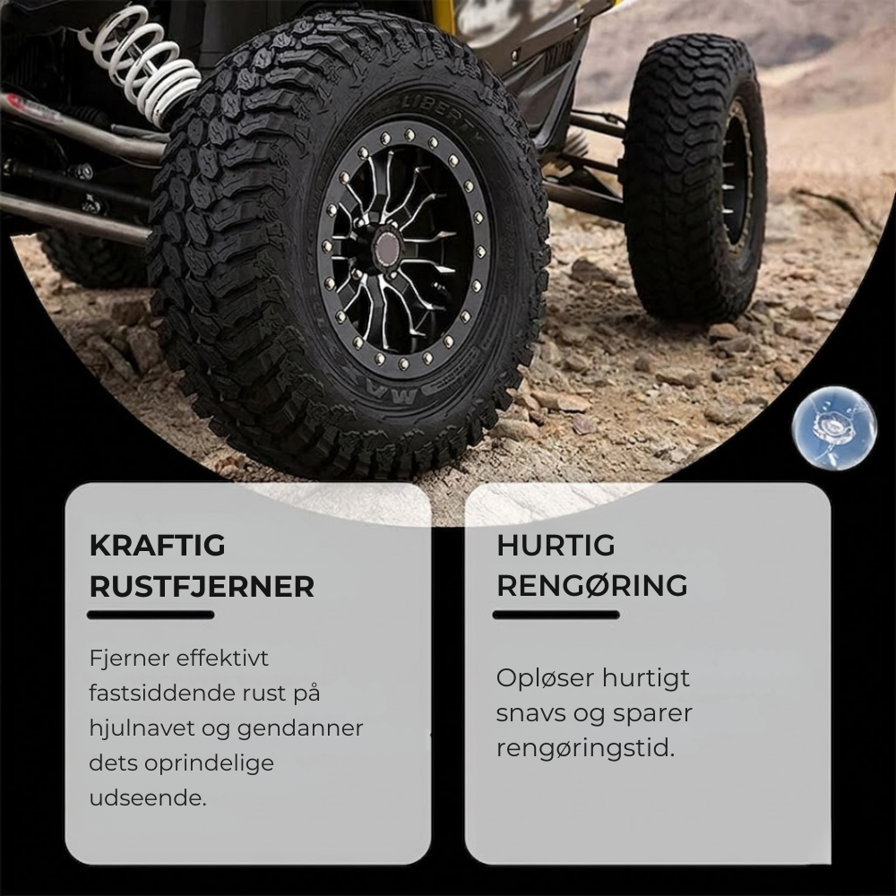 RustGone™ | Rustfjerner spray til bil og metaloverflader