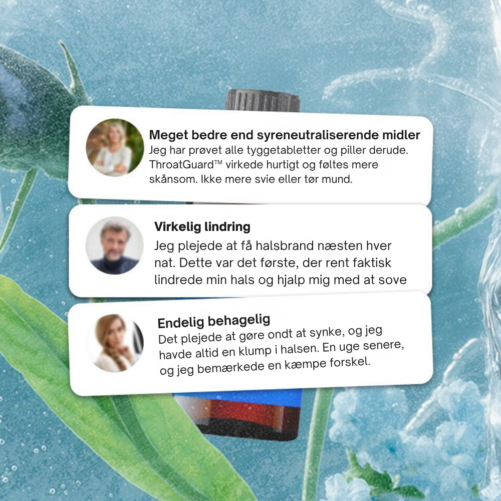ThroatGuard™ | Beskyt halsen mod gentagen irritation