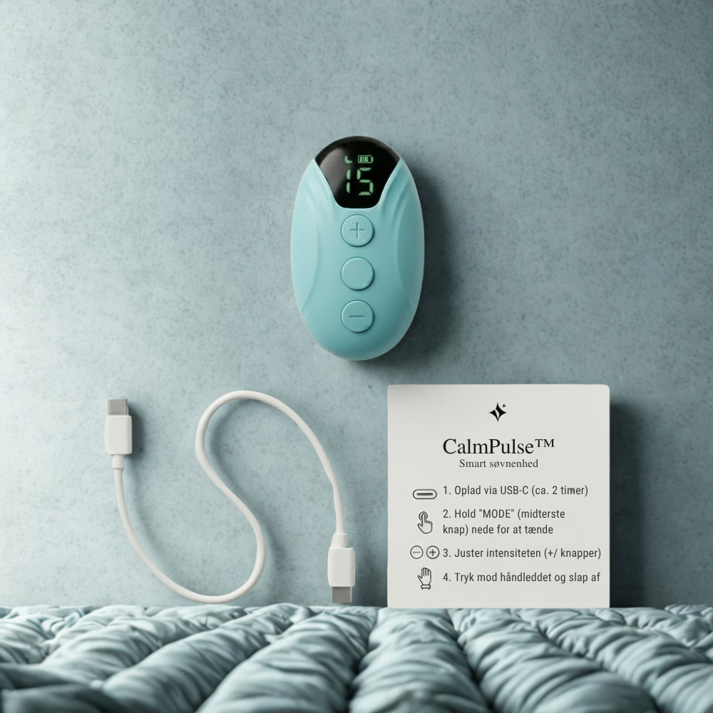 CalmPulse™ | Fald lettere i søvn uden piller