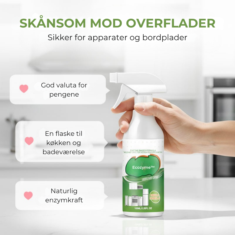 Ecozyme™ | Lad enzymerne gøre arbejdet