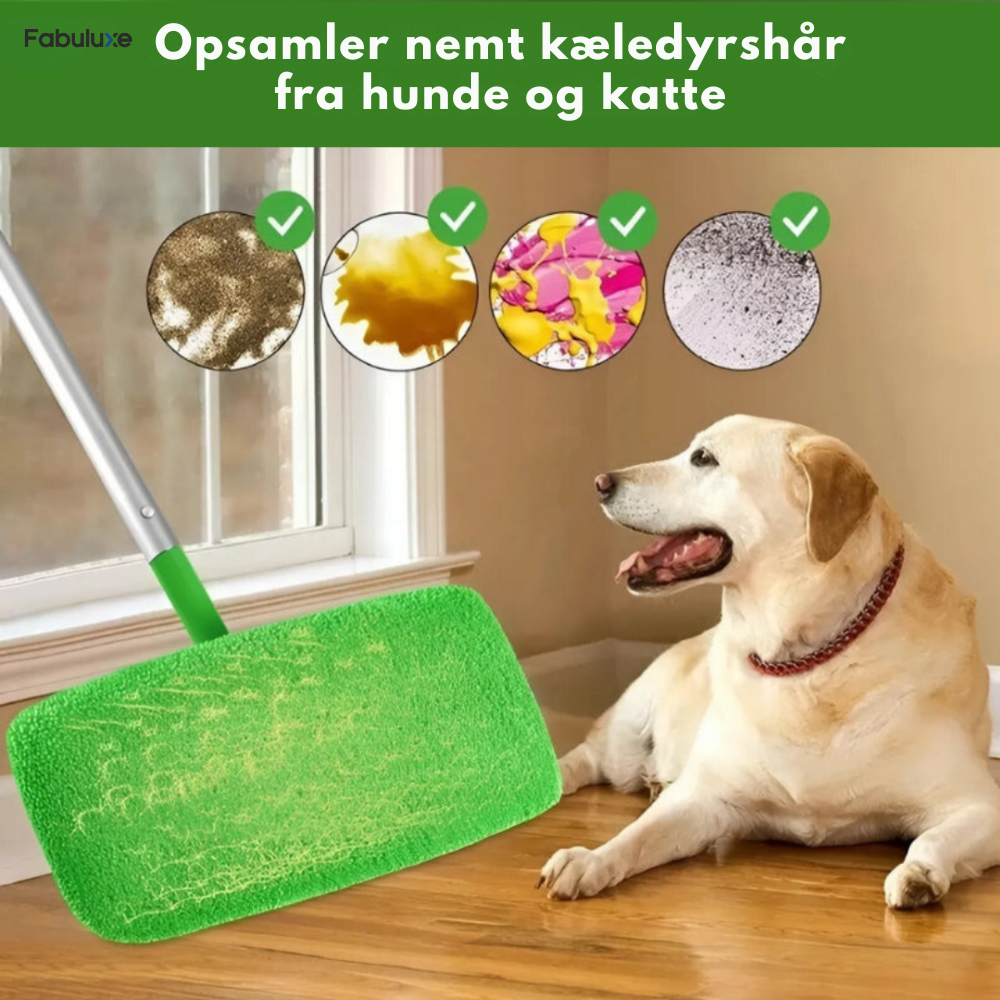 CleanSweep™ | Drop engangsklude – gør rent smartere og spar penge