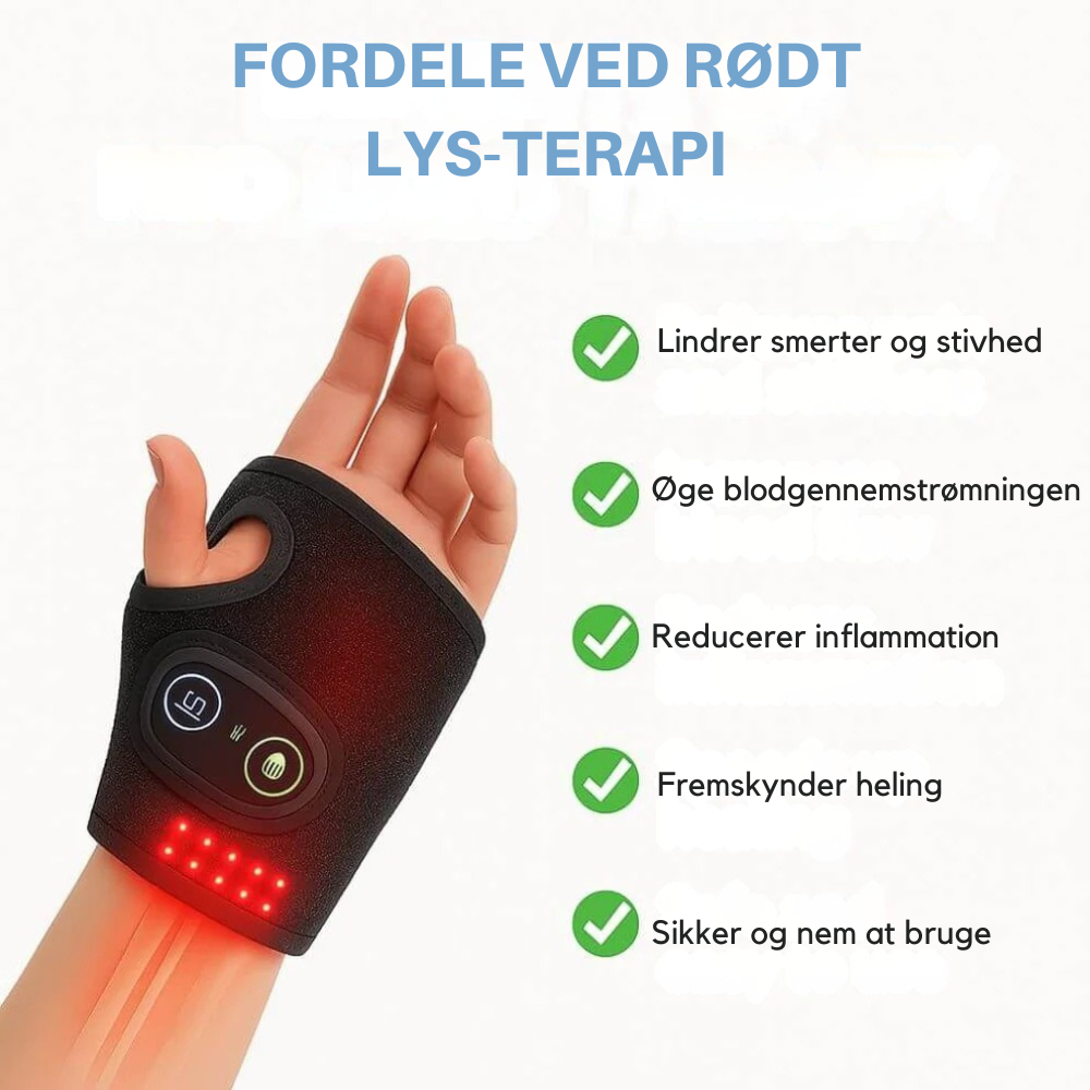 WristRelief™ Pro | Lindr håndledssmerter og sov roligere igen