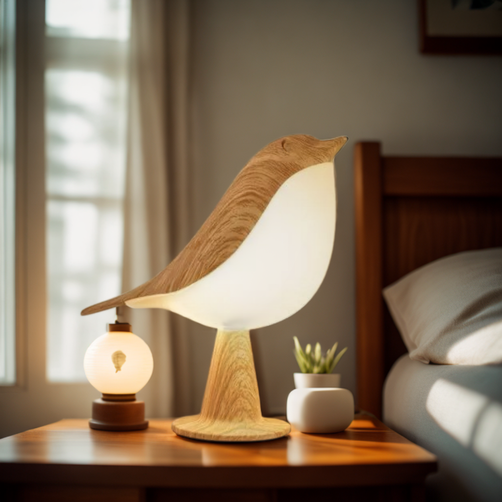 LumiBird™ | Den beroligende lampe der bringer naturens ro ind i dit hjem