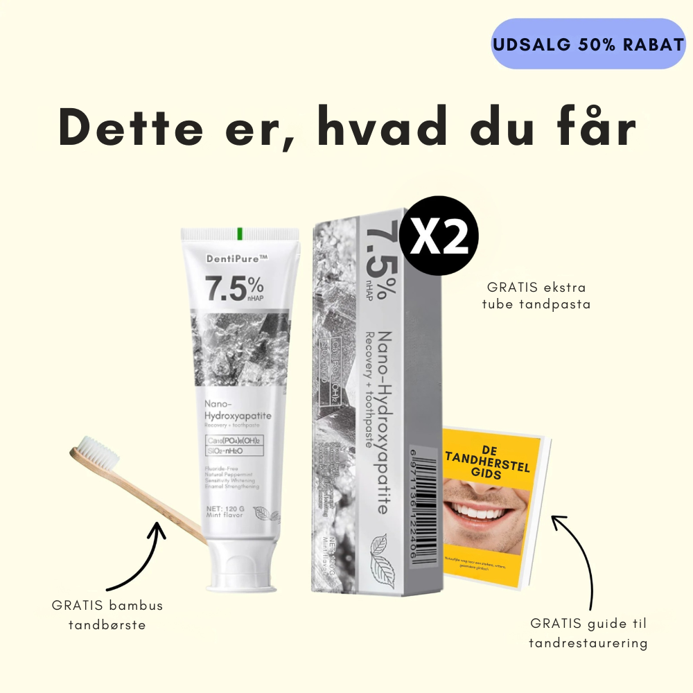 DentiPure™ | Styrk emaljen hver dag