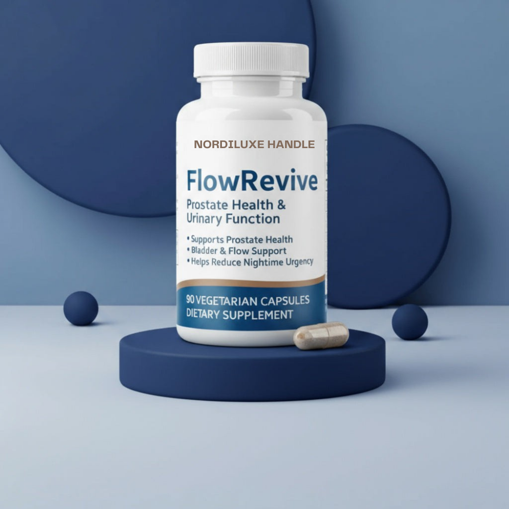FlowRevive™ | Støt et sundt urinflow og færre natlige toiletbesøg