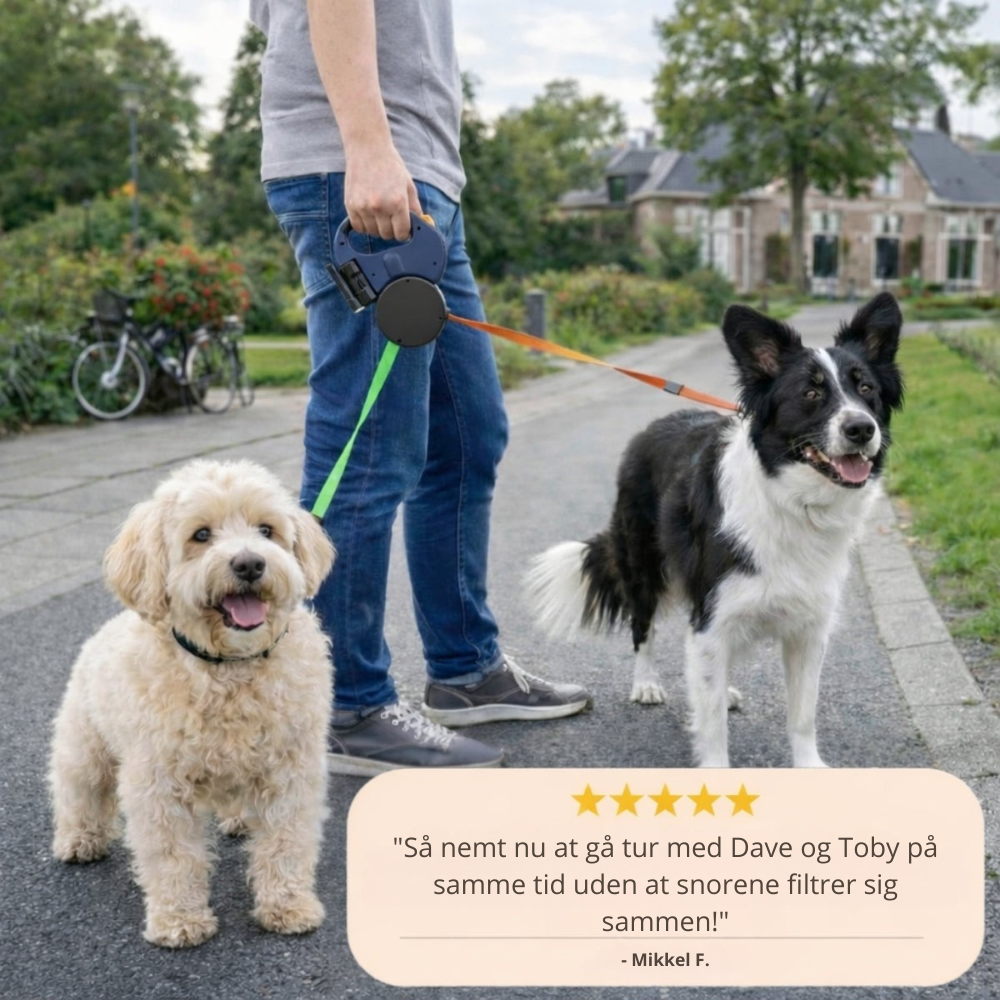 TwinWalk™ | Gå roligere med to hunde uden kaos