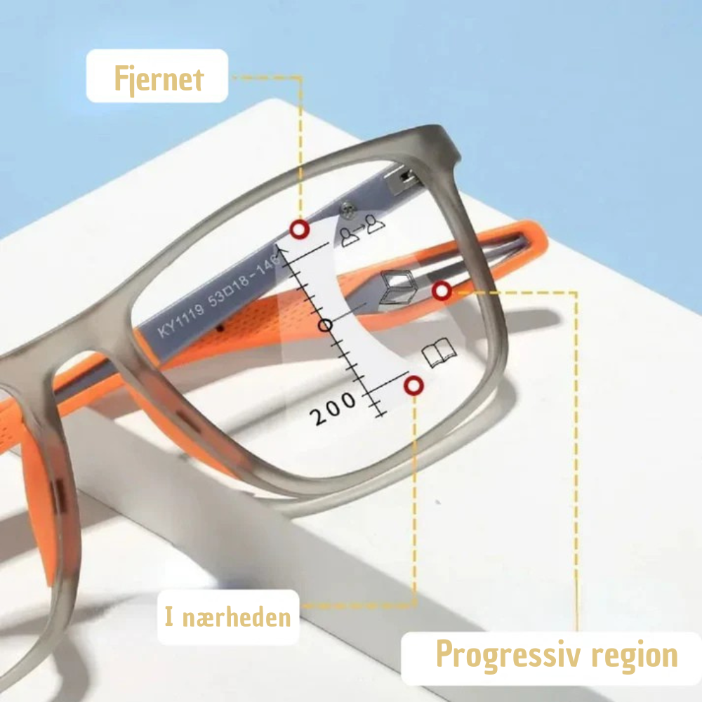MultiVision™ | Multifokale, fleksible læsebriller og solbriller