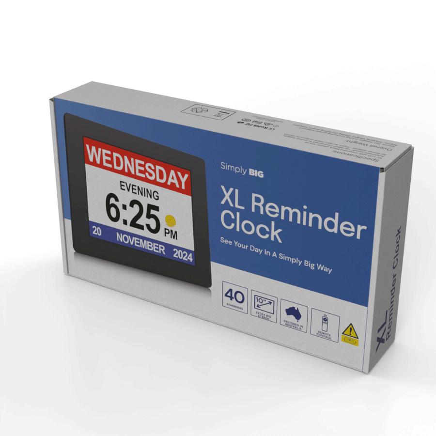 ReminderClock™ | Gør hverdagen nemmere med smarte påmindelser