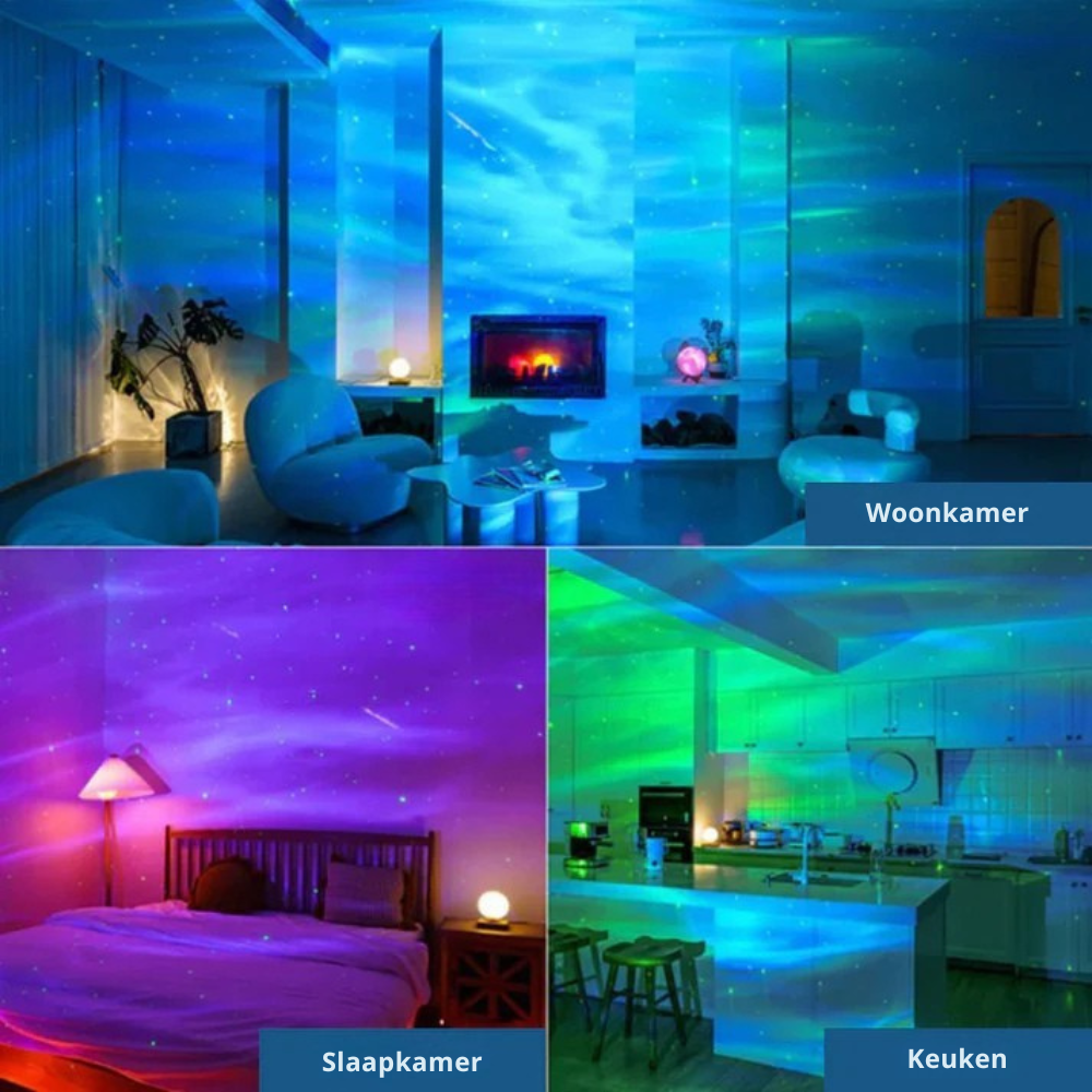 AuraProjector™ | Forvandl dit rum til en fortryllende oase!