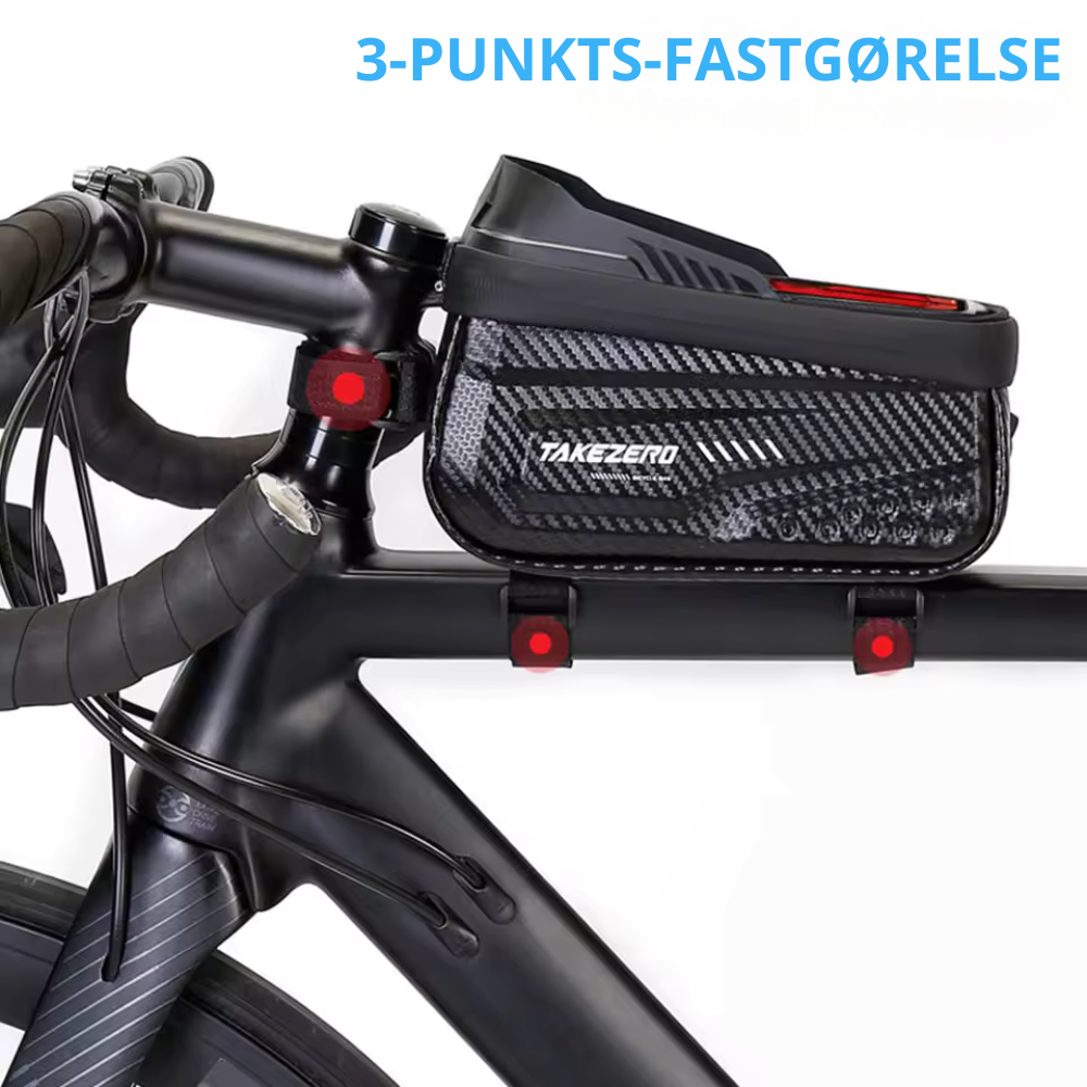 VeloDock™ | Professionel mobiltaske til cykling