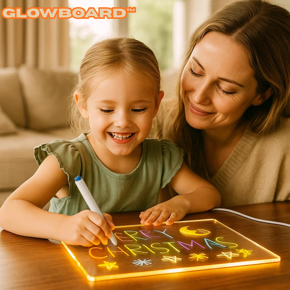 GlowBoard™ | Lys op i fantasien og væk lysten til at skabe
