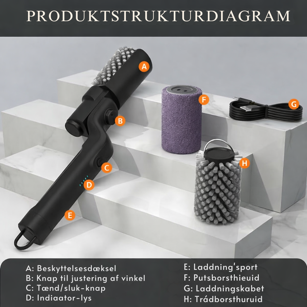 GrillClean™ Pro | Gør grillrengøring hurtig og ubesværet