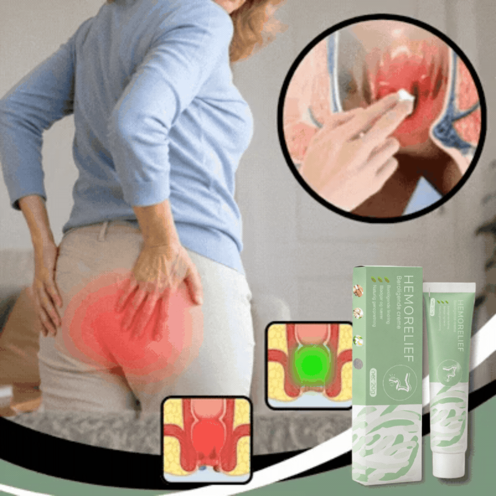 HemoRelief™ | Slip for daglig smerte og ubehag