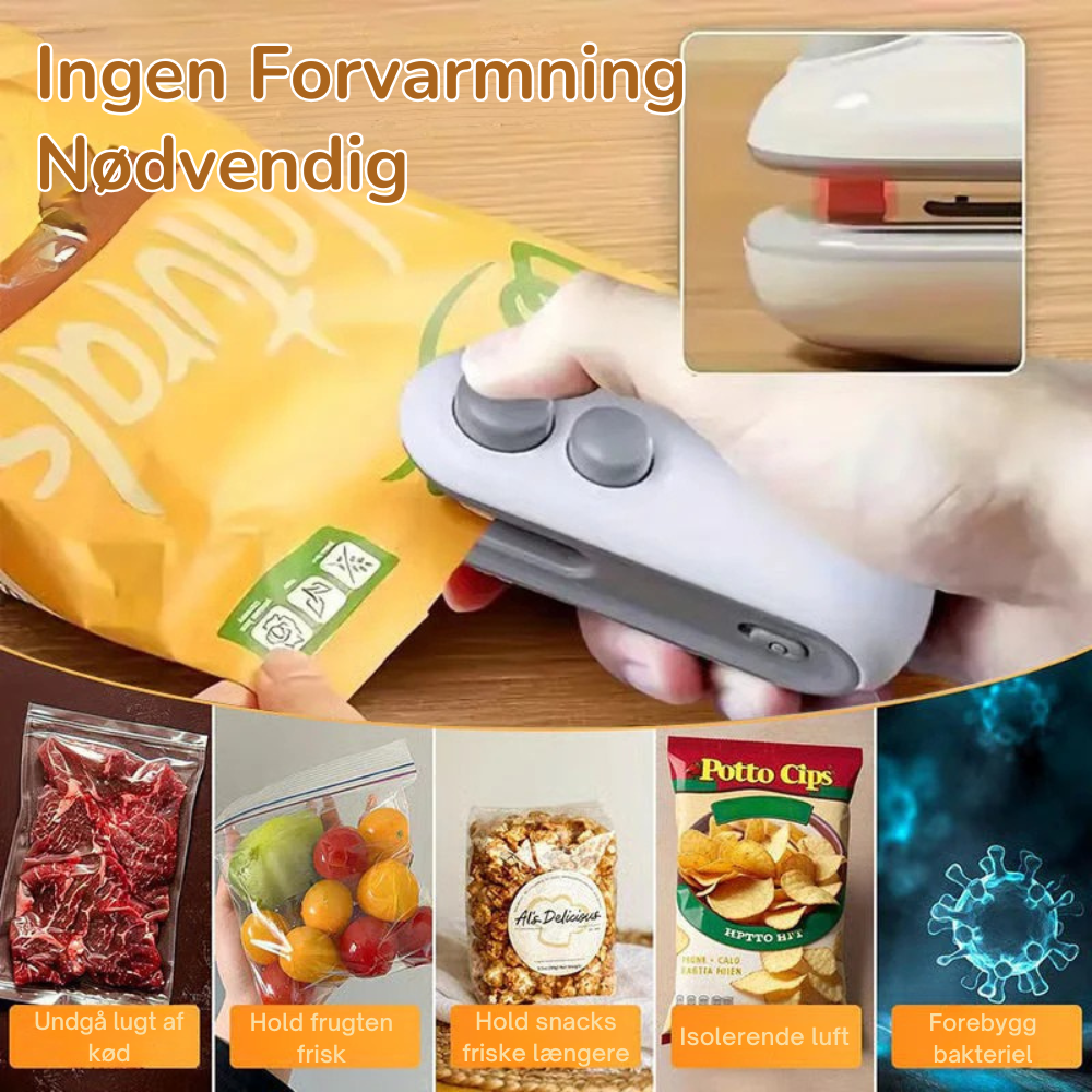 QuickSeal™ | Bevar friskheden i hver eneste pose