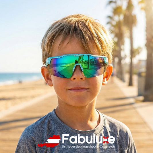 SunnyKids™ | Sonnenbrillen, die den Alltag von Kindern überstehen