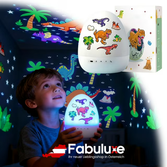 DinoGlow™ | Bildschirmfreie Dinosauriermagie für ruhige und gemütliche Abende