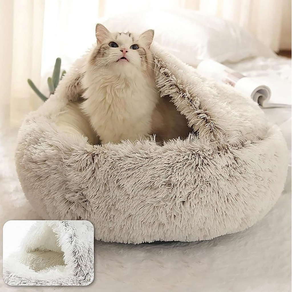 CozyCave™ | Den velkendte seng til kat og hund