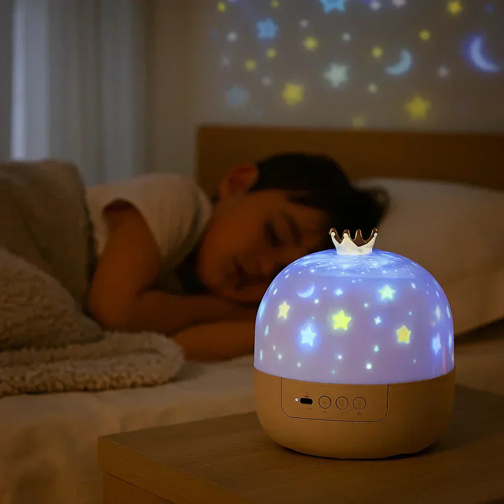 StarryDream™ | Giv dit barn rolig søvn under en magisk stjernehimmel