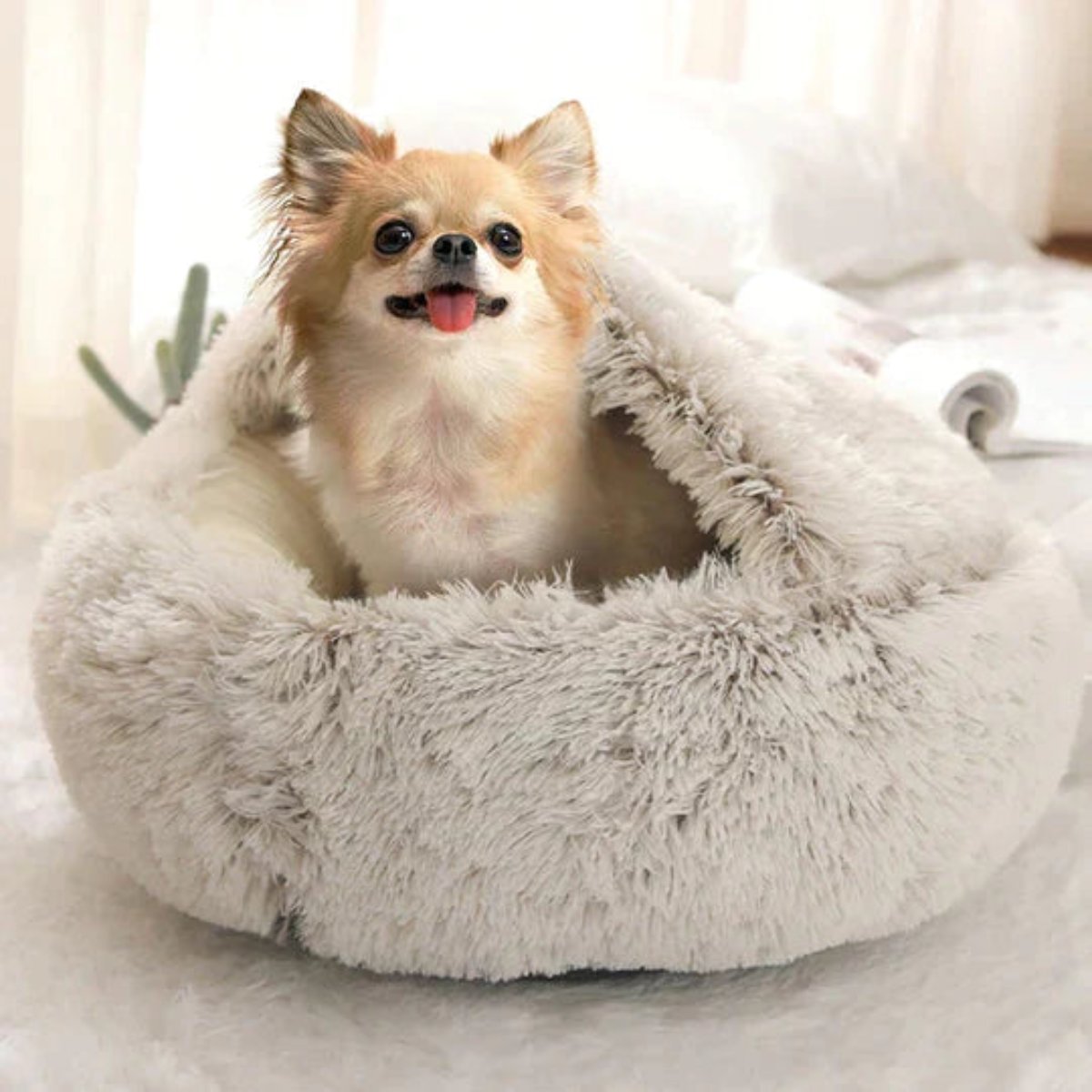 CozyCave™ | Den velkendte seng til kat og hund